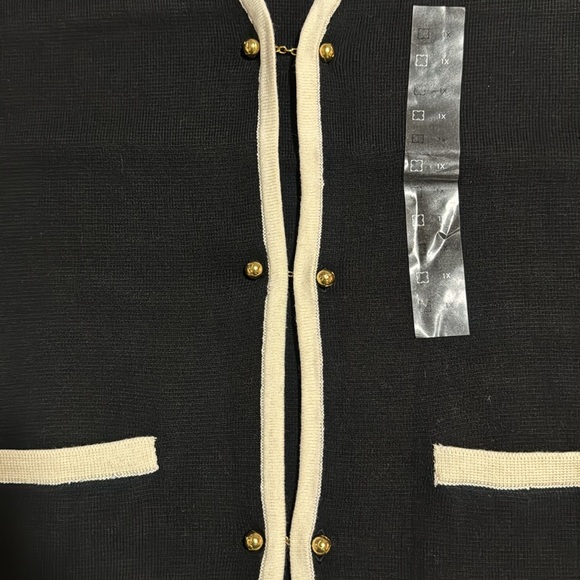 NWT Liz Claiborne Women’s Cardigan Sweater Size US1X - Picture 3 of 10